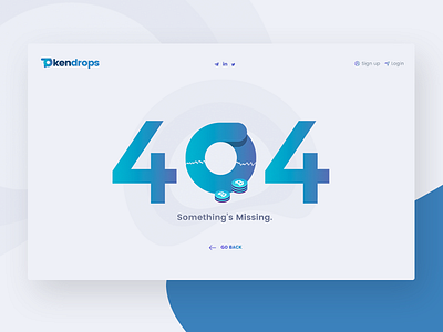 TokenDrops Page 404 airdrops bitcoin coin creative ico token uidesign ux uxdesign webdesign
