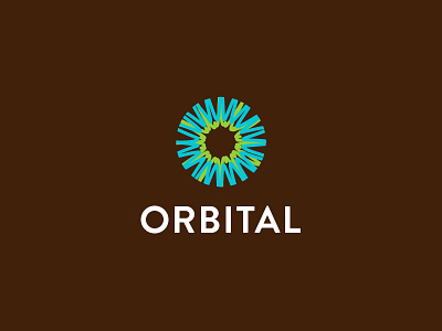 Orbital Version abstract abstract brand design eye fun logo