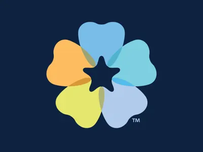 Vanessa Ho, DDS flower hawaii hibiscus logo teeth tooth