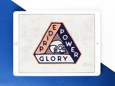 • PRIDE • POWER • GLORY • black work bold crest death glory hand drawn illustration line power pride skull tattoo