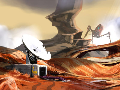 Site L art concept art design digital art illustration