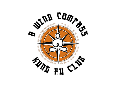 8 wind Compass Kung Fu Club 8 club compass kung fu logo new recent redesign