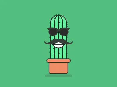 🌵Cactus Man 🌵 cactus character green illustration vector