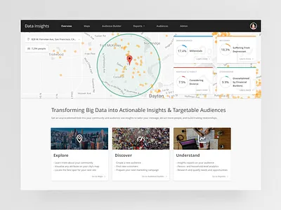 DMP Overview data ui web