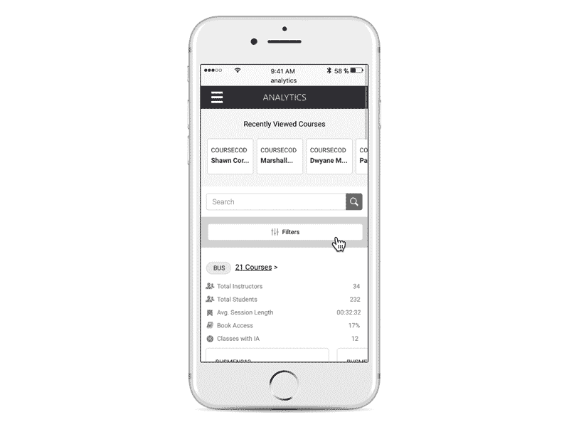 Mobile filtering system prototype filter filtering system iphone mobile mobile first prototype responsive design user experience ux wireframes