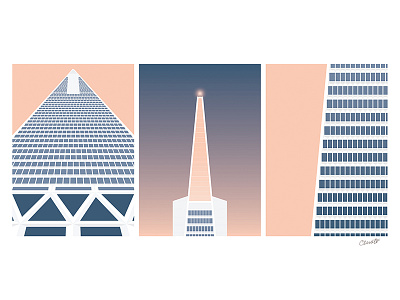 Transamerica Pyramid, San Francisco architecture building california illustration pyramid san francisco sf skyscraper transamerica vector