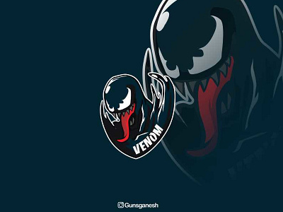 Venom artwork brand design esportlogo forsale identity logo mcu soon spiderman venom villain