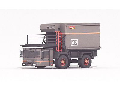 Luggage Truck airport cab cargo luggage luggage truck storage transportation truck utility vehicle work