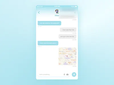 DailyUI #013 Direct Messaging chat dailyui direct im messaging