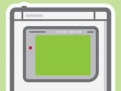 Gameboy Illustration adobe illustrator illustration nintendo nintendo gameboy video games