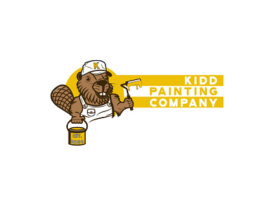 Kidd Painting Company beaver company logo painting