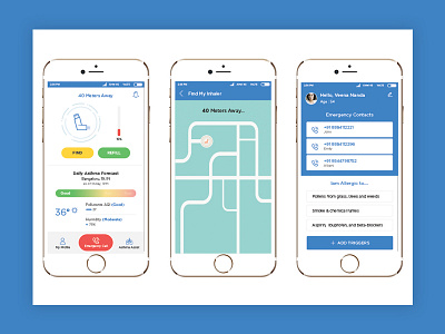 Health App Design app design health