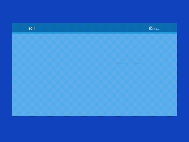Animación - Mobile alerts animation bank design information mobile