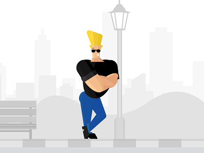 Johnny Bravo 90s cartoon bravo cartoon cartoon network fan art illustration johnny johnny bravo kids