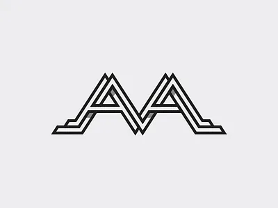 MAA monogram_4 a logo m monogram practice unused