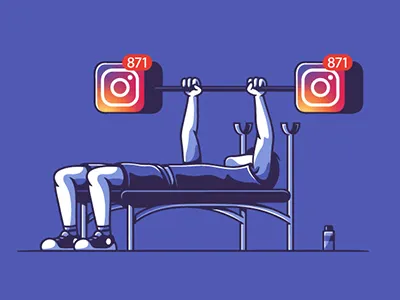 Social workout colombo elia funny gebe humor illustration social surrealism vectors