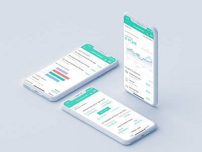 Banking App Dashboard bank banking dashboard graph ui ux