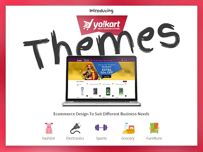Introducing Yo! Kart Themes design graphic themes yo!kart