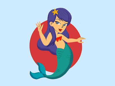 Mermaid Challenge 2018 cartoon character illustration mermaid mermay