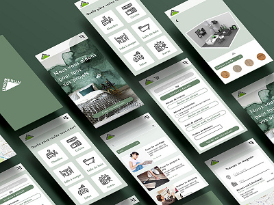 App for visualize and shop your house work app green house studentproject web webdesign