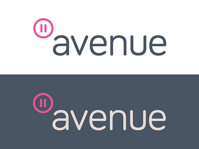 Avenue – Logo brand icon logo pause typography wordmark
