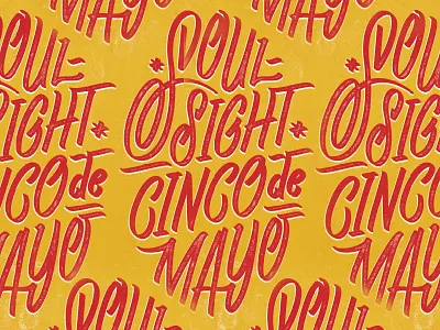 Soulsight Cinco Final cinco de mayo flourish patter script typography