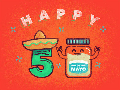 Happy Cinco De Mayo celebrate cinco happy holiday illustrator mayo mexican photoshop sombrero