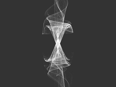 generative sketch 05 attractor generative hourglass javascript p5js processing