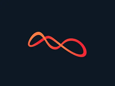 Ant Logo ant ants fire. gradient line logo red