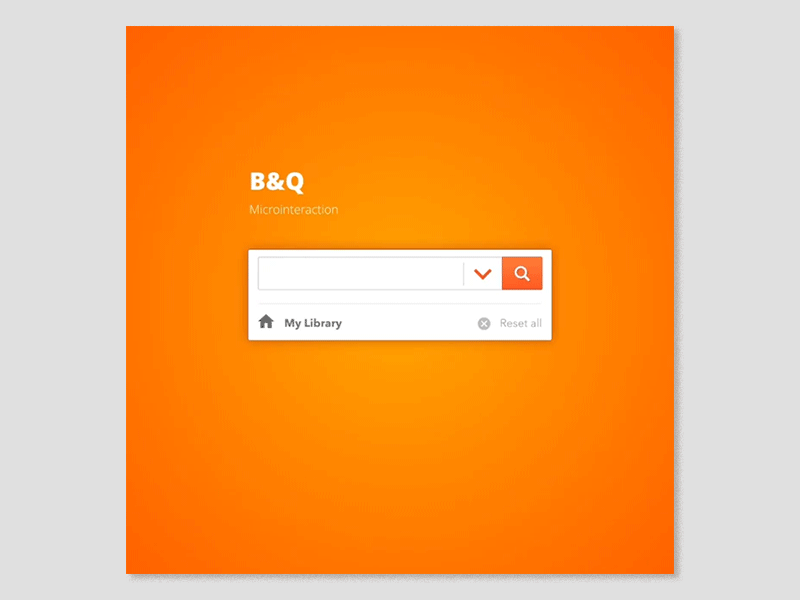 Keynote microinteractions animation field keynote micro animation search user interface