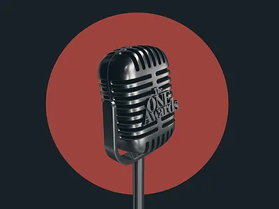 The One Awards Mic Re-modelling 3d 3d model cinema 4d microphone the one awards