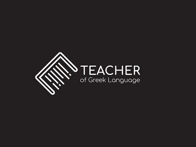 Logo for a language teacher