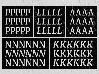 Plank Typeface project project typedesign typeface typo typography