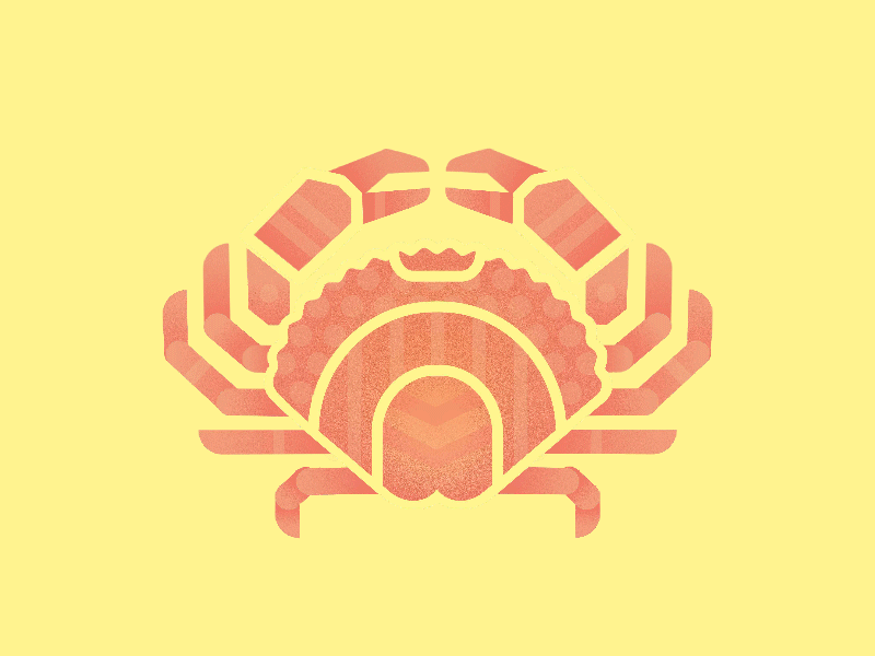 Feelin' Crabby animation crab gif illustration nico nicoson vector