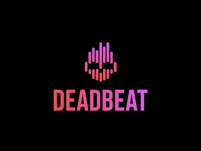 Deadbeat Logo deadbeat graphic design logo logo design challenge music thirty logos