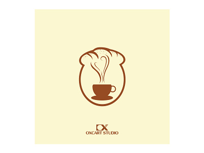 Bread & Coffee Logo Concept bread coffee firstshot icon logo newplayer recent shot