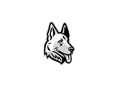 Alsatian Dog Mascot alsatian alsatian wolf dog animal canine dog german shepherd guard dog head mascot pet police dog