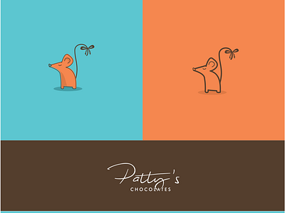 Patty’s chocolates branding chocolates concepts idea logo mouse project vintage