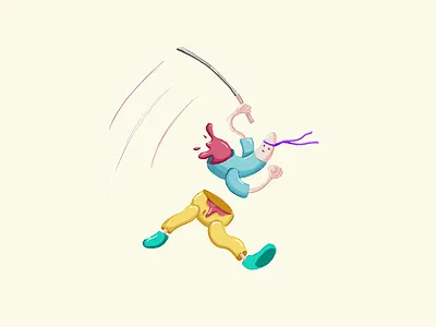 Clumpsy (last) Samurai design illlustration procreate samurai sketch