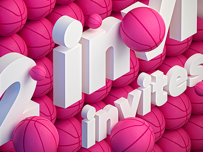 2 Dribbble Invites 2 draft dribbble giveaway invite invites