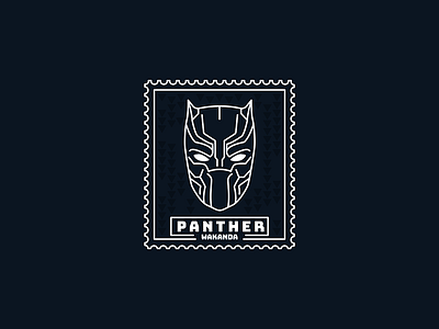 Black Panther africa black illustration panther wakanda