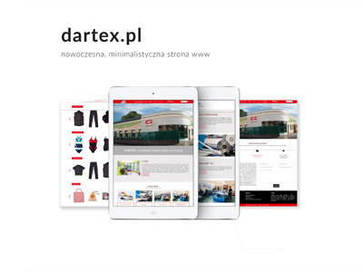 Dartex minimal website