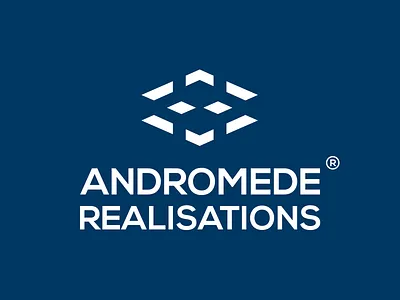 Andromede Realisations brand color design logo modern need new print request urgent