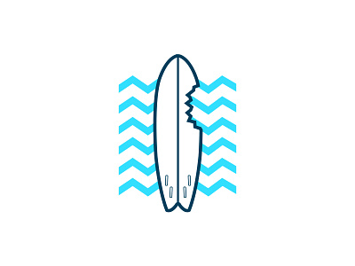 Surf Cuba T-Shirt Design illustration shark shark bite surf surf board surf cuba surfing t shirt
