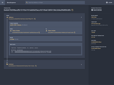 Block Explorer address bitcoin block blockchain crypto cryptocurrency dark eth ethereum explorer night token