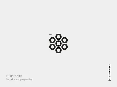 TECHNO imohamedfarag logodesign logos marks mmfg monogram monogramts programming security technology ts