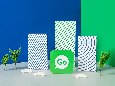 Go Chat App Icon Design app art branding business design direction icon web