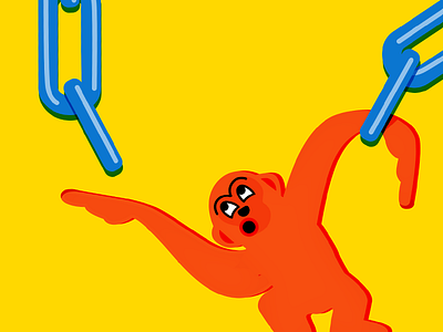 When You Re The Weak Link 2d color creative digital doodle editorial fun graphic design illustration illustrator vector