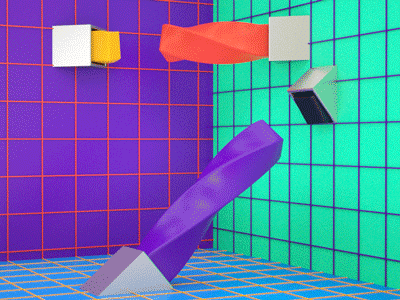 7 36days 7 36daysoftype 3d c4d design gif graphics loop motion type typography
