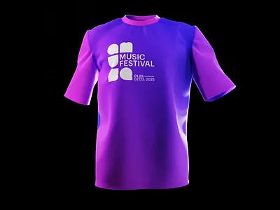 Amuse Tshirt 3d animation brand branding colorful festivla graphic design identity logo logo design logo mark logotype minimal monogram motion graphics music music festival tshirt tshirt design wordmark